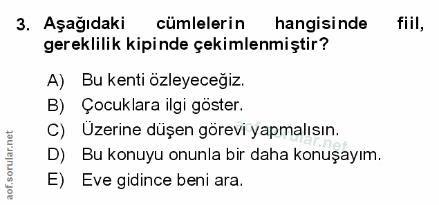 Soru 3