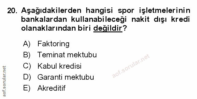 Soru 20
