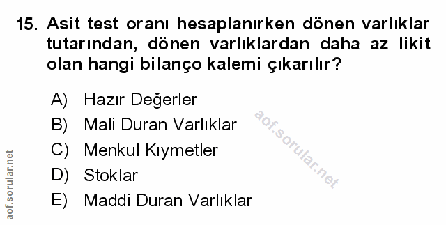 Soru 15