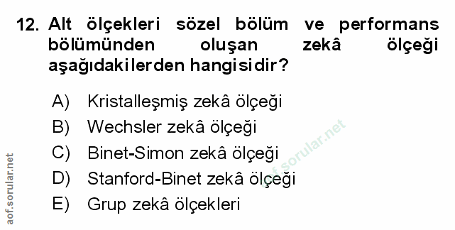 Soru 12