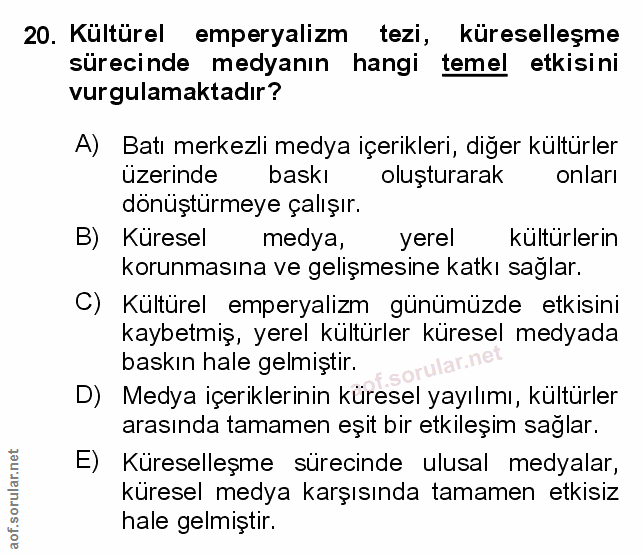 Soru 20