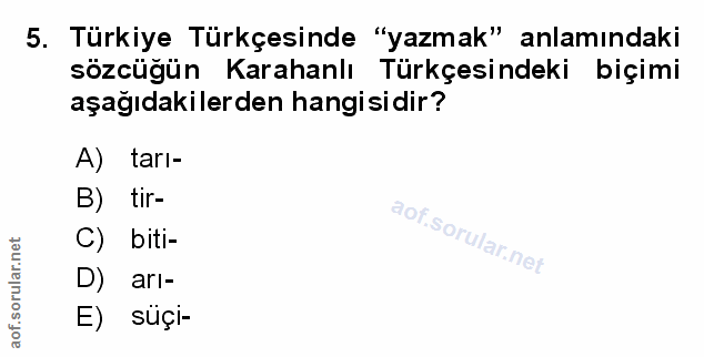 Soru 5