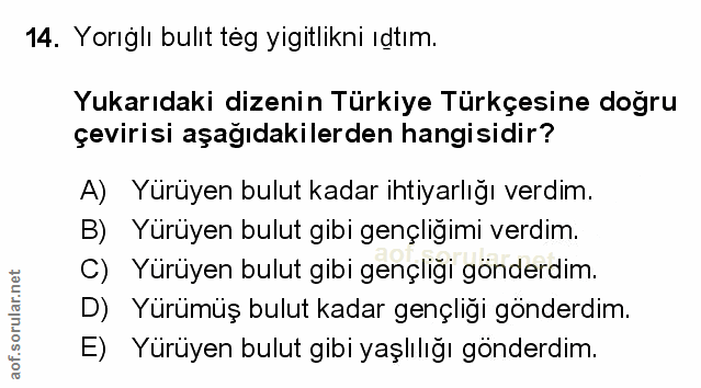 Soru 14