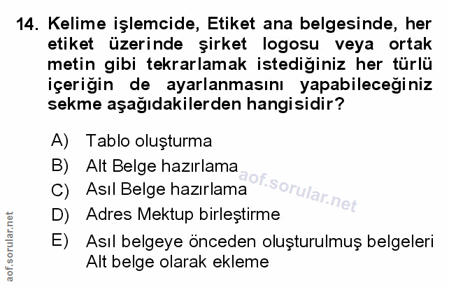 Soru 14