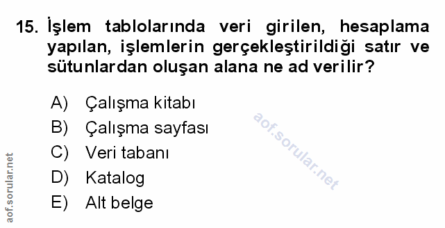 Soru 15