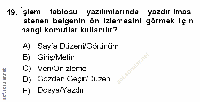Soru 19