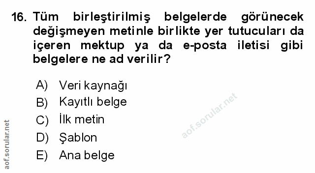 Soru 16