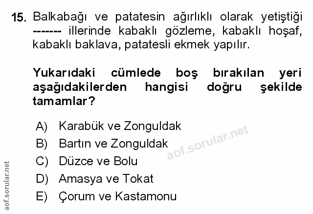 Soru 15
