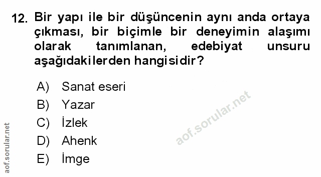Soru 12