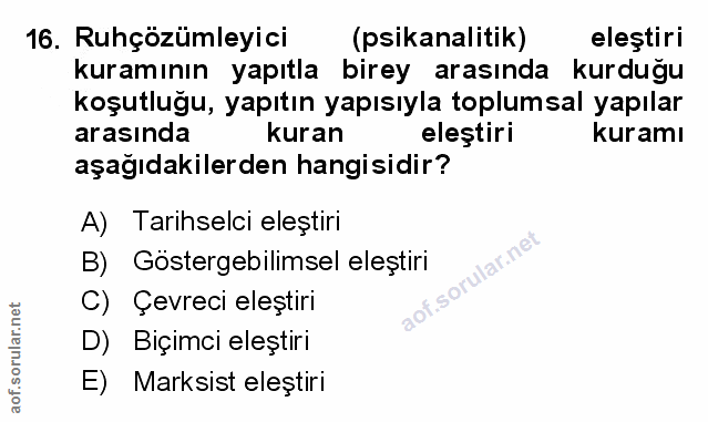 Soru 16