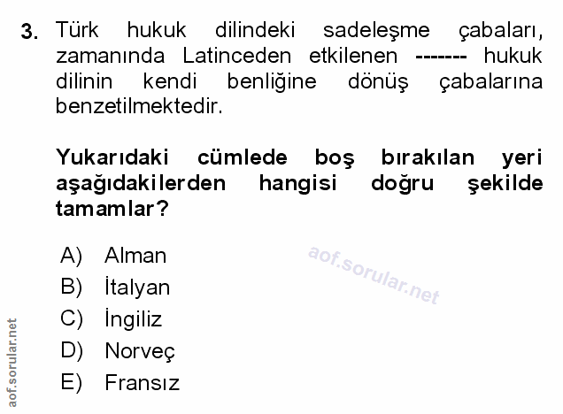 Soru 3