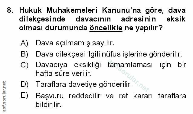Soru 8