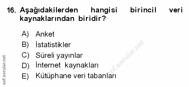 Soru 16