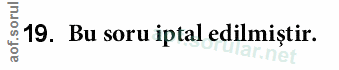 Soru 19