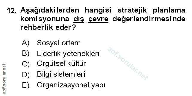 Soru 12