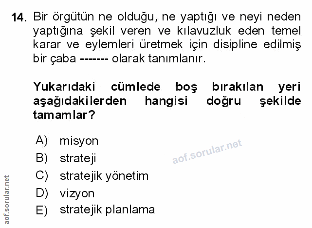 Soru 14