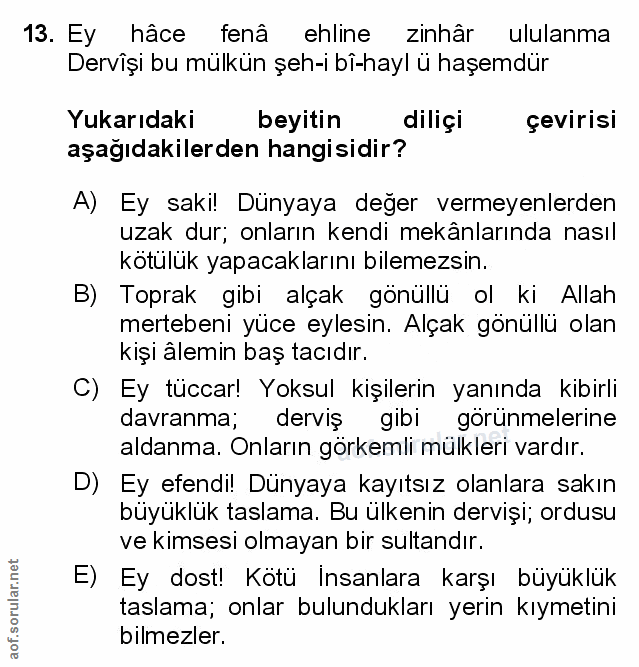 Soru 13