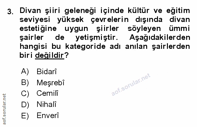 Soru 3