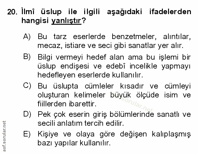 Soru 20