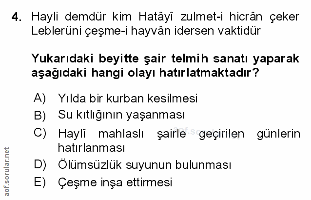 Soru 4
