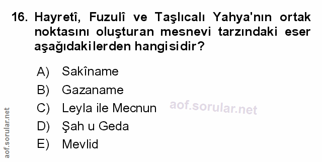 Soru 16