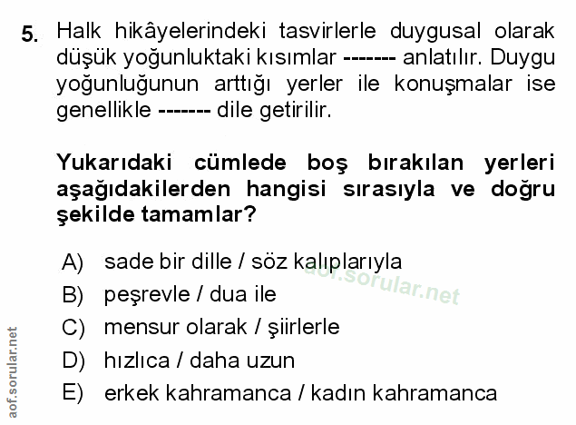 Soru 5