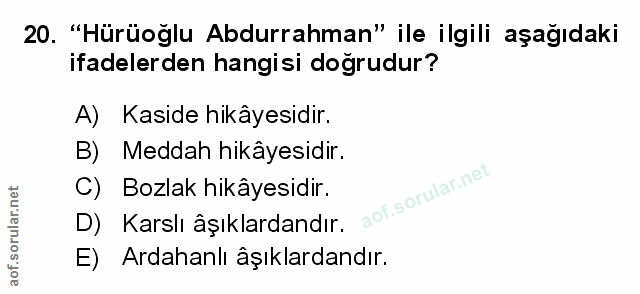 Soru 20