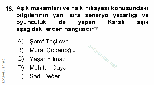 Soru 16