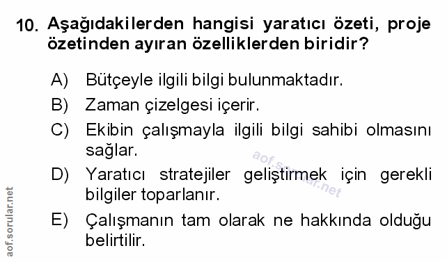 Soru 10