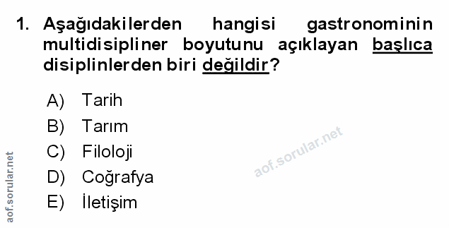 Soru 1