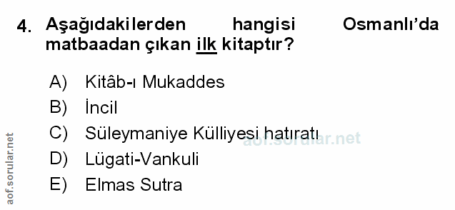 Soru 4