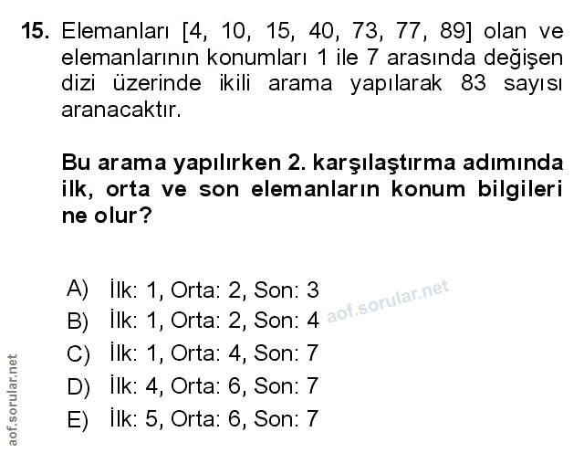 Soru 15