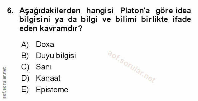 Soru 6