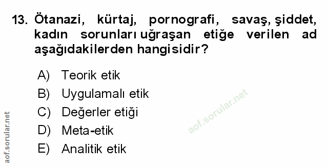 Soru 13