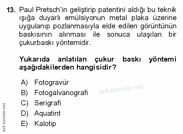 Soru 13