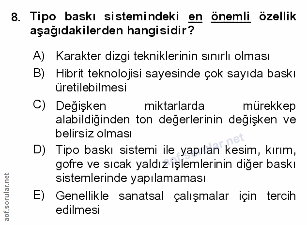 Soru 8