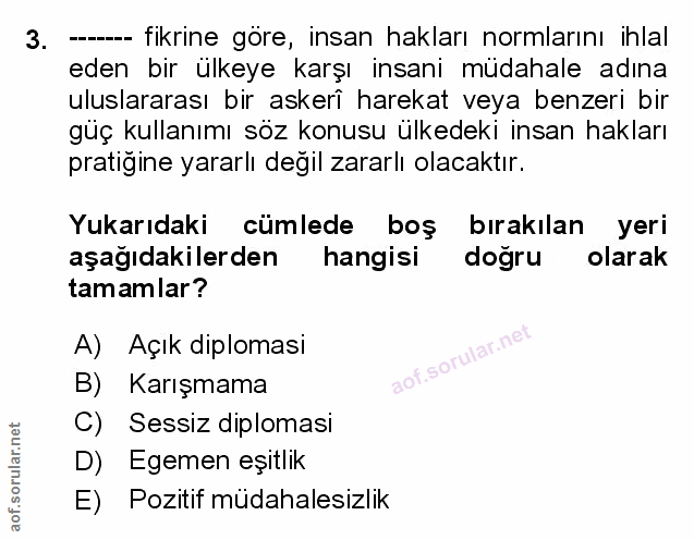 Soru 3