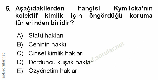 Soru 5