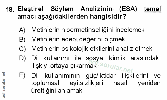 Soru 18
