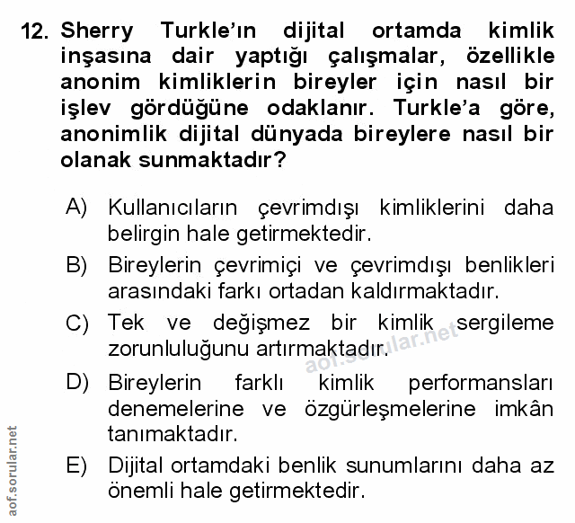 Soru 12