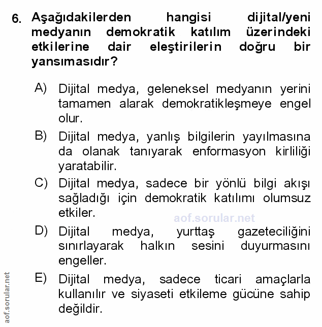 Soru 6