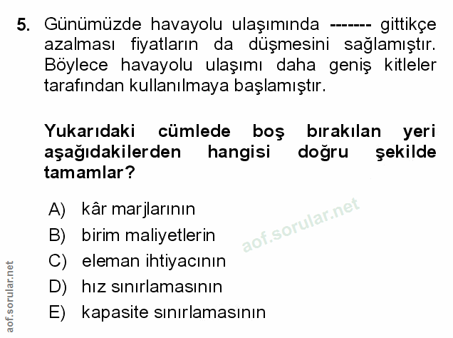 Soru 5