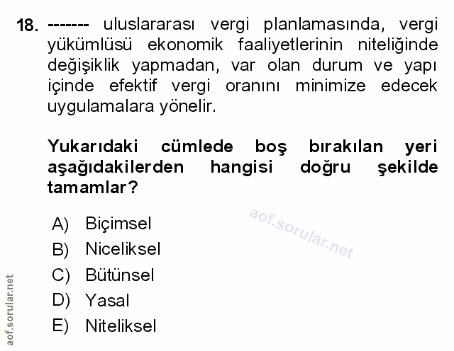 Soru 18