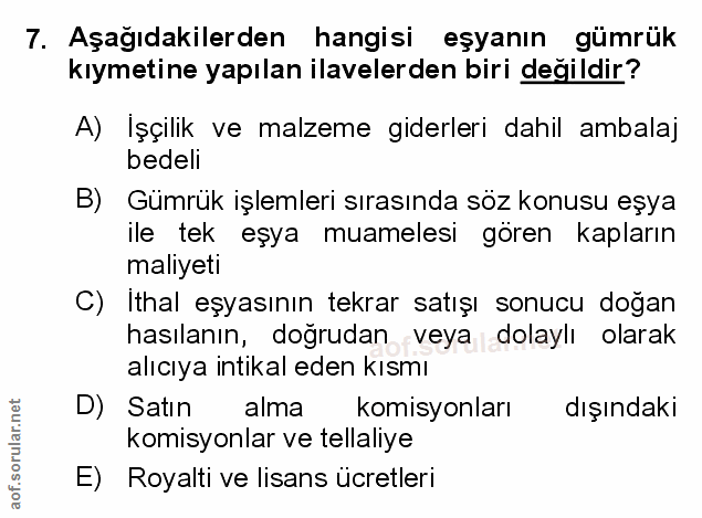 Soru 7