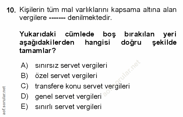 Soru 10
