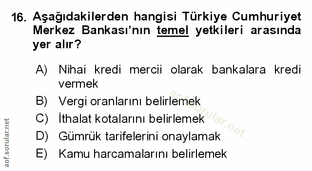 Soru 16