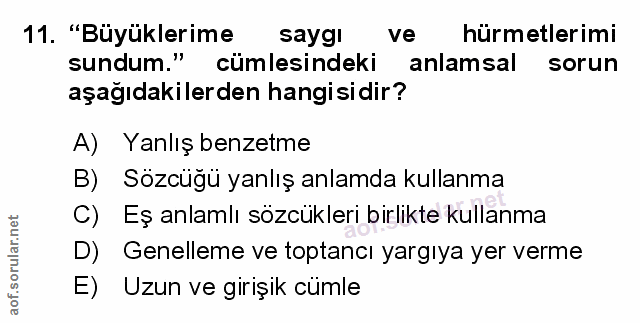 Soru 11