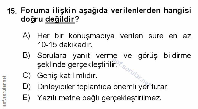 Soru 15