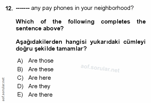 Soru 12