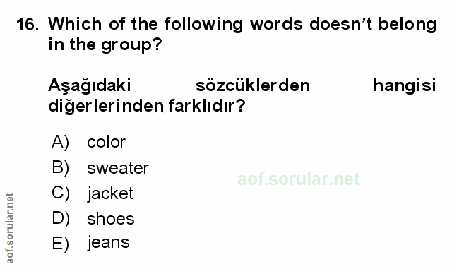 Soru 16